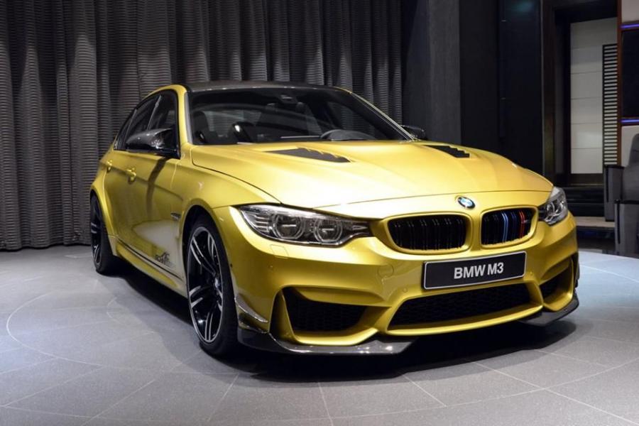  BMW M3 Sedan by Abu Dhabi Motors 2016 года  (фото 12 из 19)